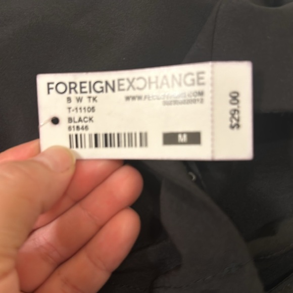 Foreign Exchange peplum top - Picture 3 of 3